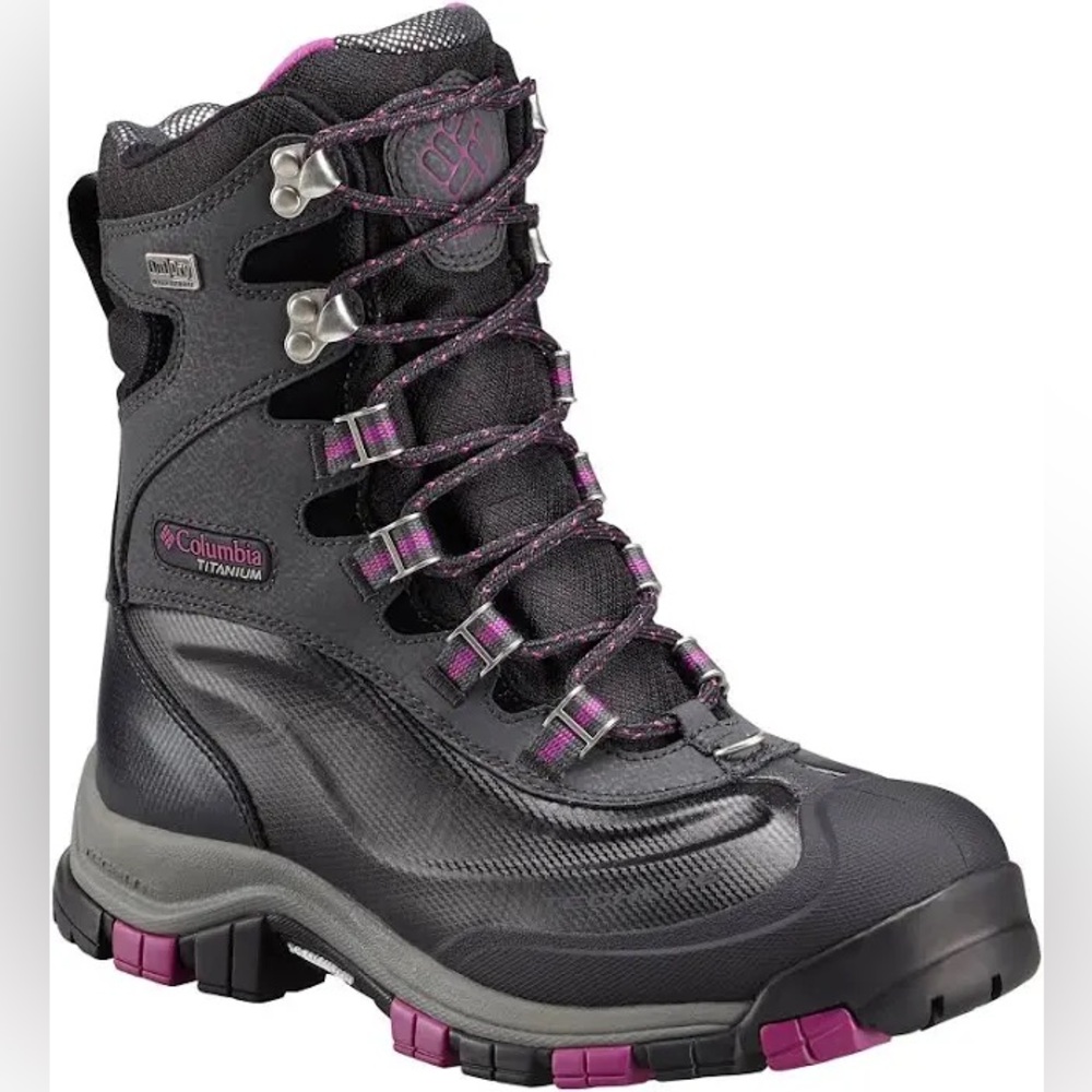 COLUMBIA BUGABOOT PLUS TITANIUM OMI-HEAT OUTDRY WOMENS BOOT size 10